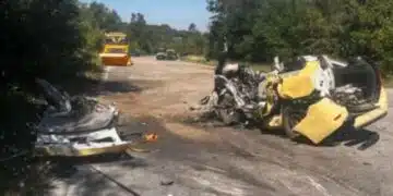 Преди фаталния сблъсък таксито отнело предимството на камиона край Монтана 2