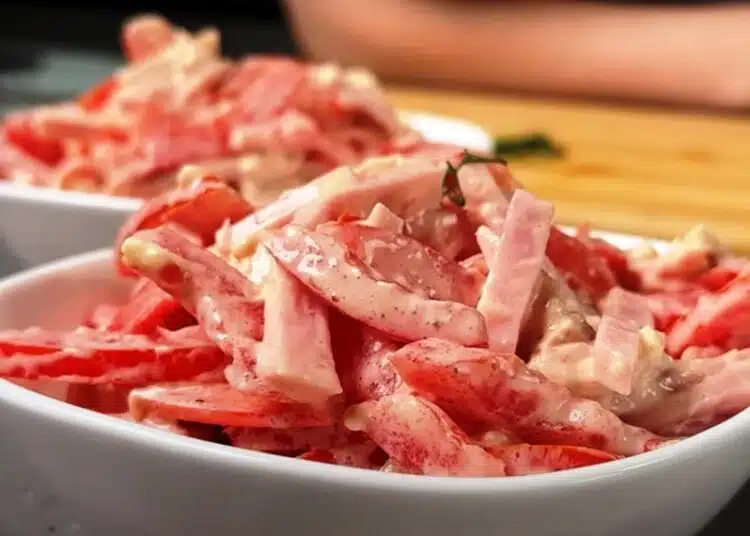 Салата «Розово фламинго» — още една вкусна салата от моята тетрадка 1