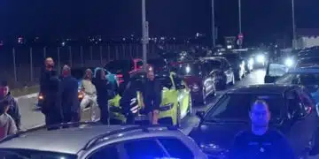 СДВР с акция срещу дрифтове и гонки. Свалени са номерата на „Мерцедес“ за 300 бона 1