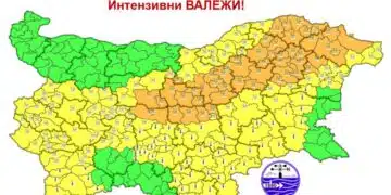 В почти цялата страна обявиха код за опасно време за утре 1