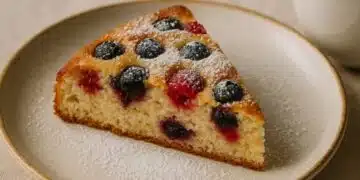 Бърз и вкусен пай с горски плодове за чай за 15 минути: проста рецепта стъпка по стъпка 2