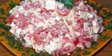 Проста, ярка, невероятно вкусна: рецепта за салата "Червен корал", която се приготвя за броени минути 14
