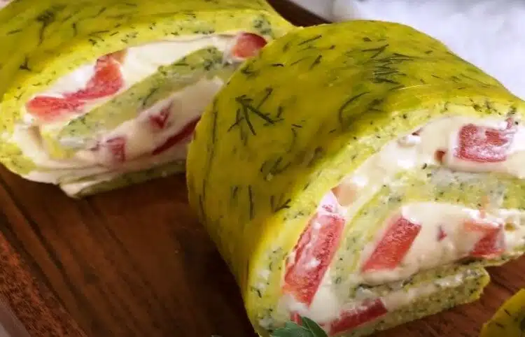 Не пържа и не мариновам тиквички. Руло за закуска: просто, вкусно и много красиво 1