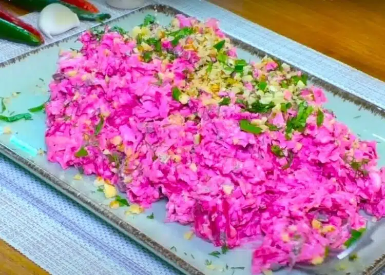 Невероятно вкусна и търсена салата Барби. Най-известната рецепта за цвекло тази година 1