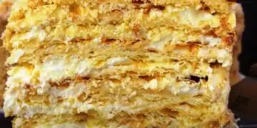 Хрупкава торта Наполеон - по точно тази рецепта от детството, която дълго търсех 6
