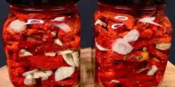 Сушени чушки за зимата: проста рецепта 1