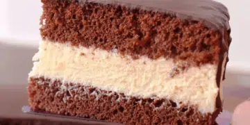 Вкусна шоколадова торта с крем пломбир. Ескимо торта - ще се хареса на всички 7