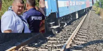 Нов герой! Машинист на дерайлиралия влак с риск за живота си избегнал голяма трагедия 1
