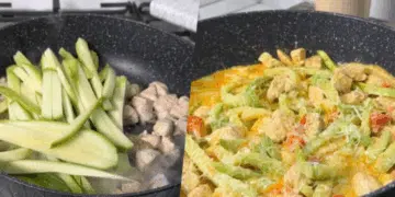 Ако имате тиквички, пилешко месо и домати в хладилника: рецепта за вкусна вечеря 9
