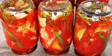 Зеле в доматен сок за зимата - тайната на хрупкавостта и богатия вкус. Няма по-проста рецепта 2