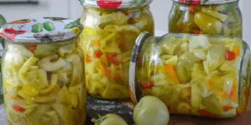 Консервирани зелени домати: рецепта за салата, която ще бъде изядена до последната лъжица 3