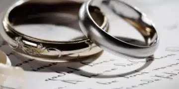 Два пръстена върху писмо