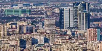 Модерни сгради в градска среда