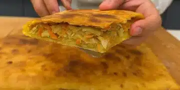 Пай с зеле и моркови