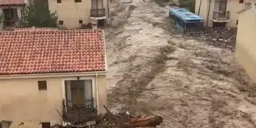 Наводнение в жилищен район