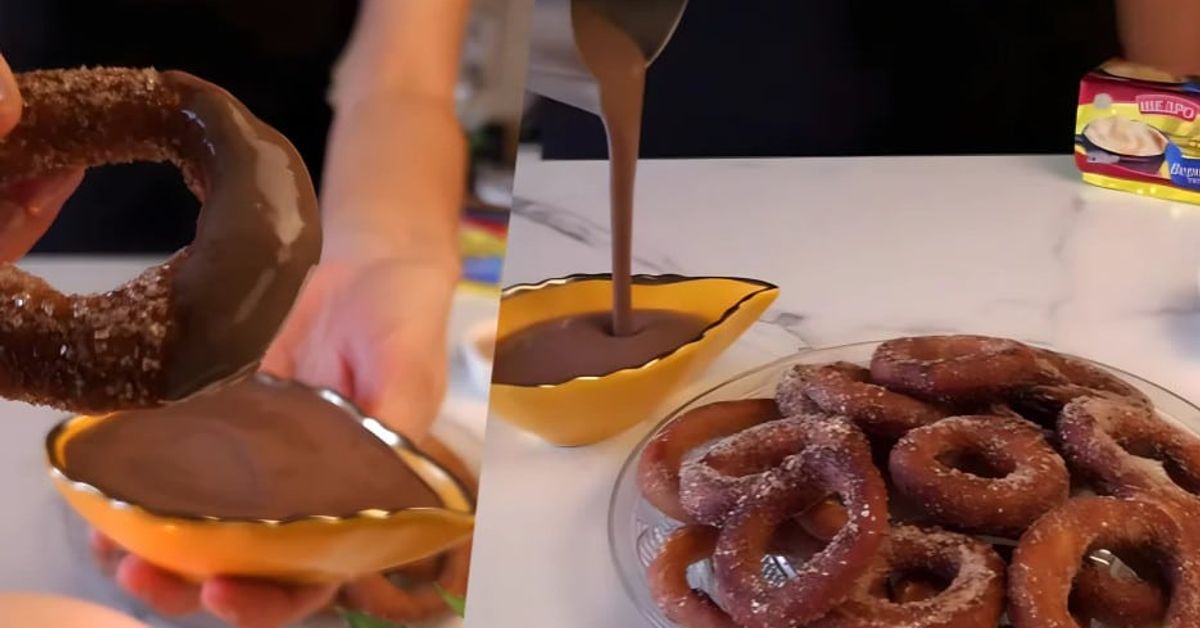 Много вкусно и просто: как да си приготвите испански десерт с канела за 15 минути Понички с шоколадова глазура
