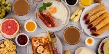 Закуска с разнообразие от храни
