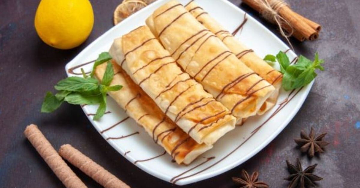 Вкусни кокосови палачинки: Проста и лесна рецепта Палачинки с шоколад и лимон