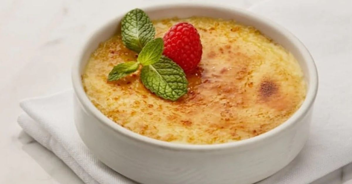Ако сте правили всичко от тиква, направете този десерт: рецепта за вкусен крем брюле Крем брюле с малини и мента