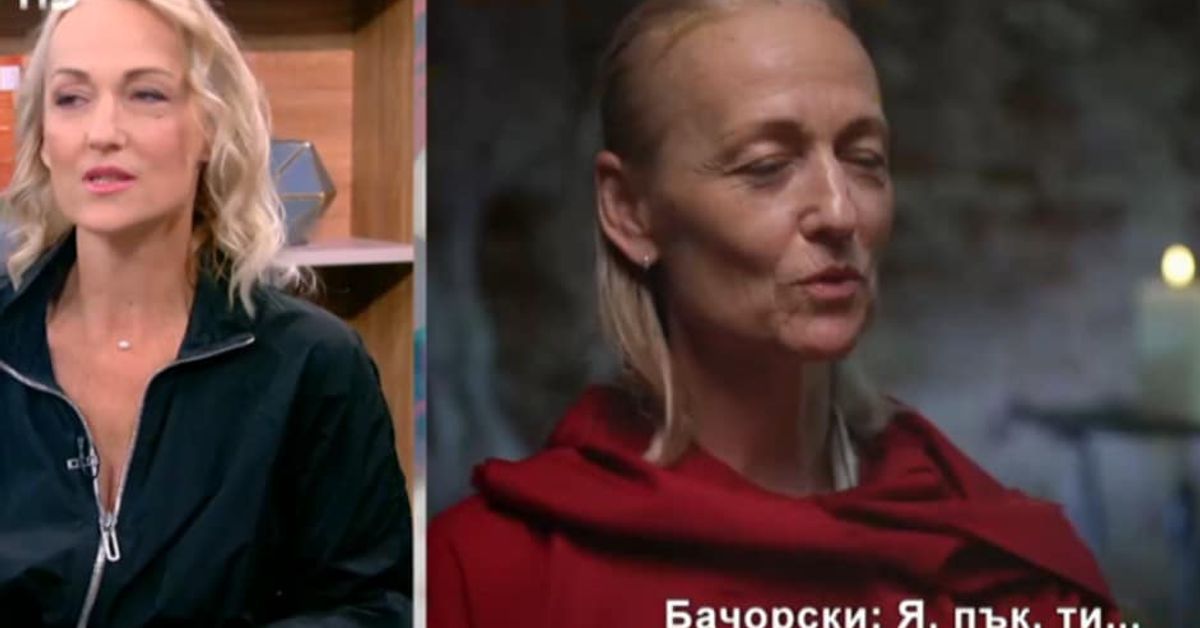 Вторият отстранен „предател” от предаването „Трейтър” Неве с коментар: Трудно бих станала истински предател Жена с руса коса в две контрастни визии от телевизионно предаване.