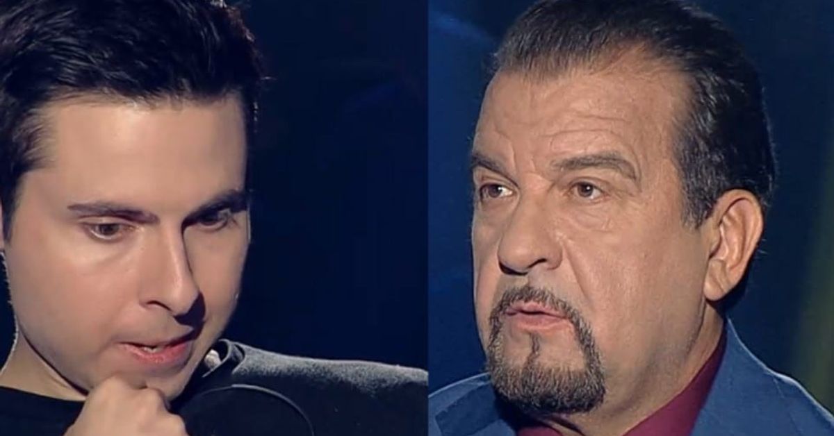 Играта му спря точно при въпрос за 10 000 лева, в петък още по-интересен Стани богат Млад мъж и по-възрастен мъж с брада в телевизионно предаване