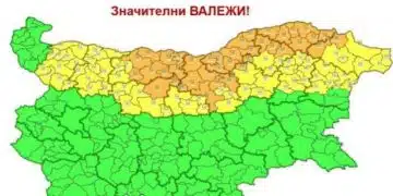 Карта на валежите в България