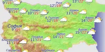 От НИМХ казаха къде ще вали утре 6