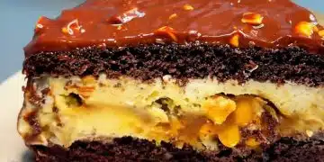 Невероятно вкусна торта Сникърс за Нова година 2026. Проста рецепта 1