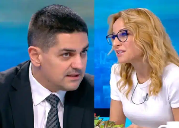 Напрежение в студиото между Радостин Василев и Мария Цънцарова 1