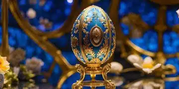 Мъж погълна яйце „Фаберже“, оценено на 19 хил. долара 1