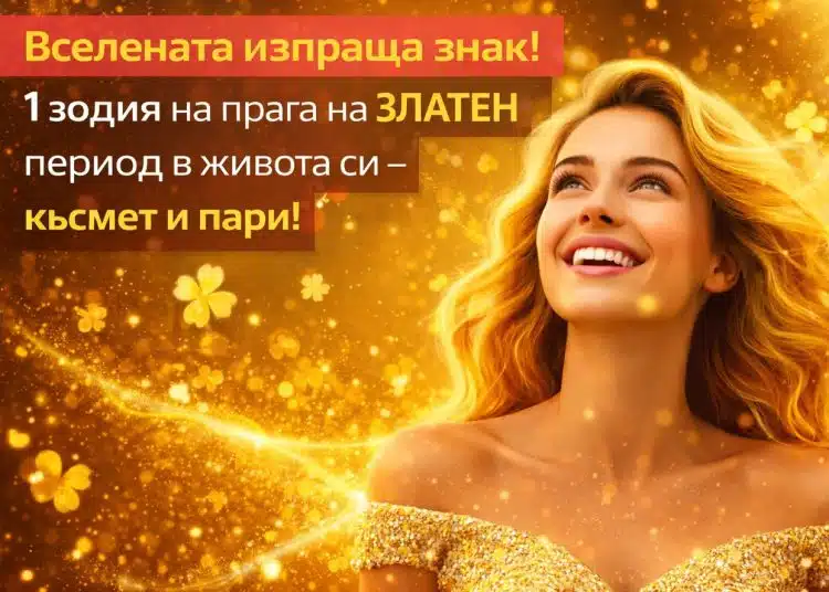 Вселената изпраща знак! 1 зодия на прага на ЗЛАТЕН период в живота си – късмет и пари! 1
