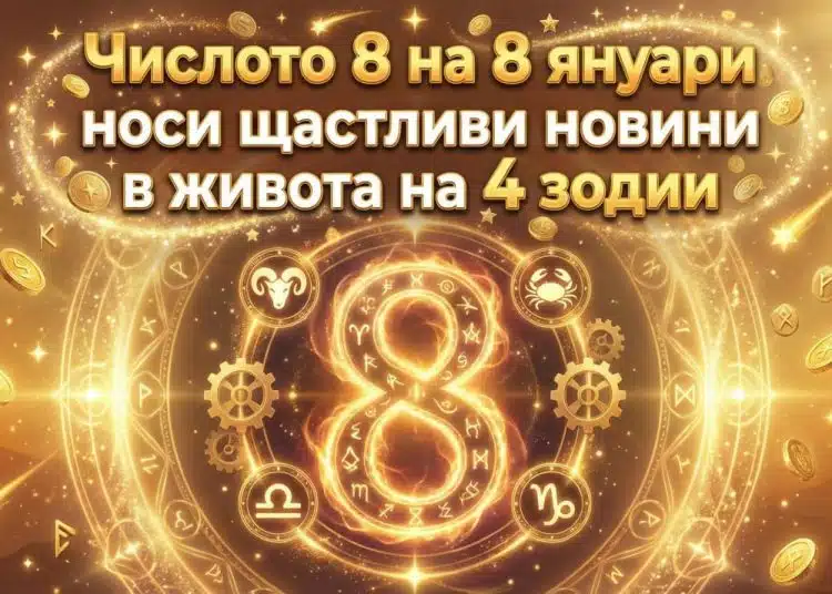 Числото 8 на 8 януари носи щастливи новини в живота на 4 зодии 1