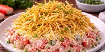 Салата „Блондинка“ – ефектна, хрупкава и пристрастяващо вкусна 2