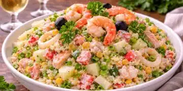 Нищо не варя, нищо не беля: морска салата за минути с вкус като от ресторант 1