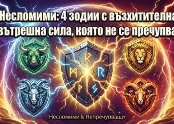Несломими: 4 зодии с възхитителна вътрешна сила, която не се пречупва 4