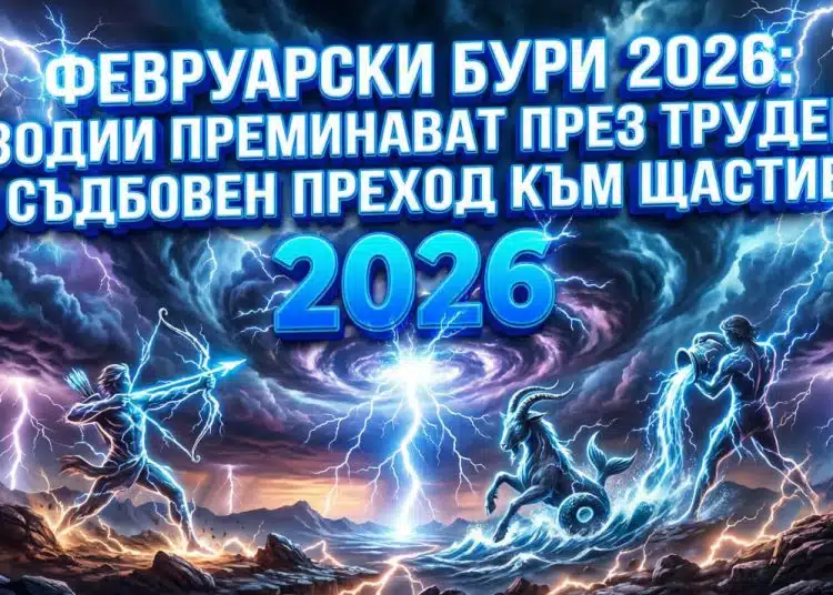 Февруарски бури 2026: 3 зодии преминават през труден, но съдбовен преход към щастие 1 Февруарски бури 2026: 3 зодии преминават през труден, но съдбовен преход към щастие 1