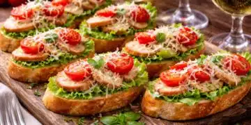Сандвичи „Цезар“ за 5 минути: ресторантски вкус, който изчезва първи от масата 1