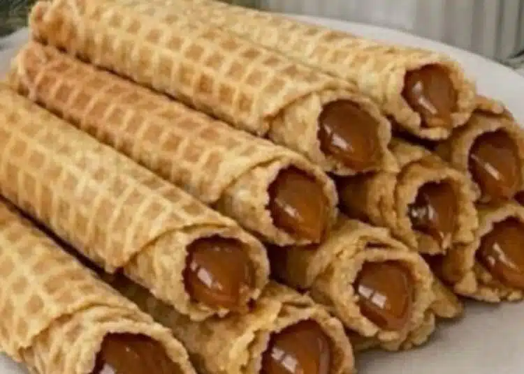 Вафлени рулца с кондензирано мляко: вкус от детството, който е лесно да се пресъздаде у дома 1